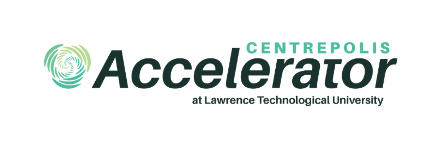 Centrepolis Accelerator logo at Lawrence Tech University