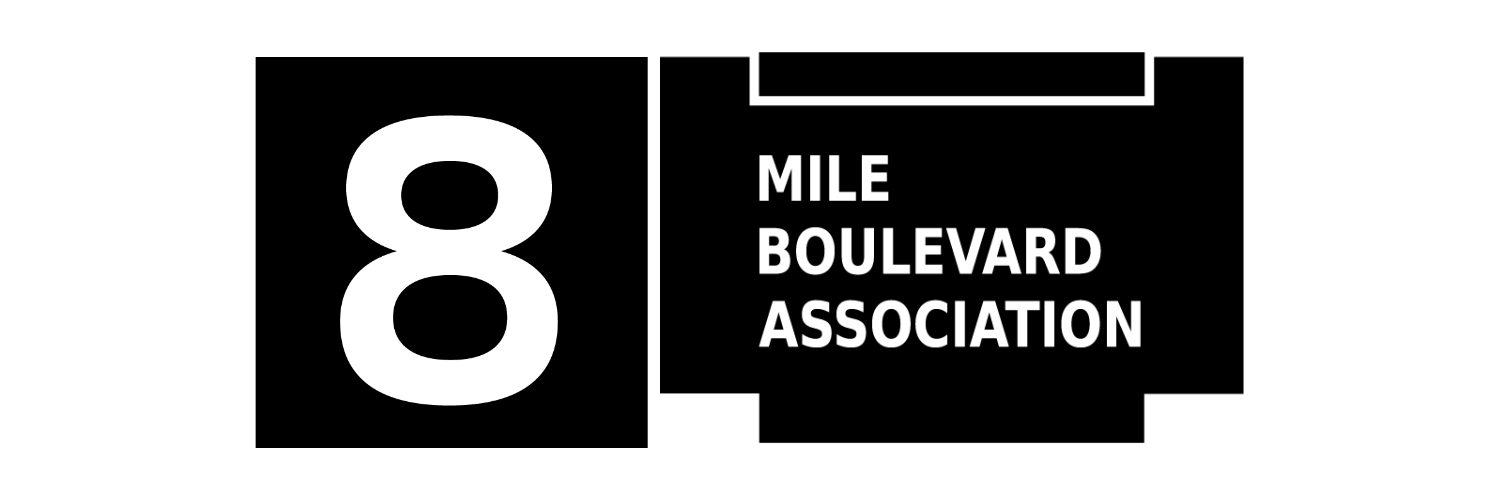 8 Mile Boulevard Association logo